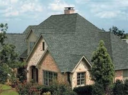 Residential home with a shingle roof