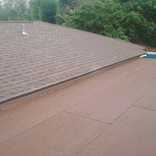 Residential flat roof repair in Orlando, FL